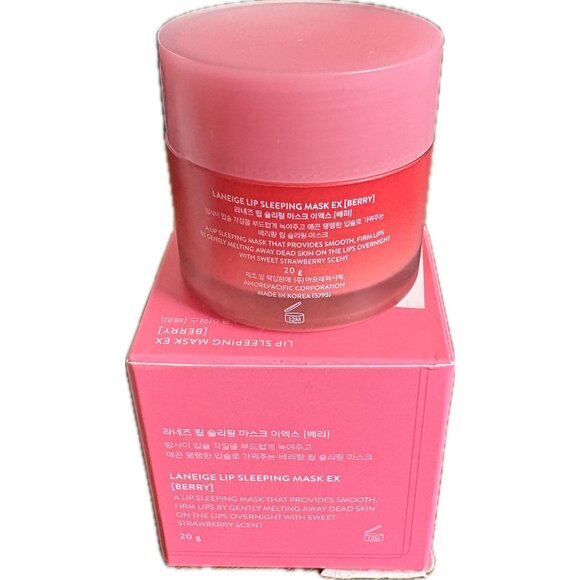 Laneige Lip Sleeping Mask USA #1 Lip Treatment To Soften & Moisture Lips-Berry - Picture 3 of 5